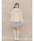 bear yoke knit tops