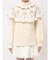 bear yoke knit tops