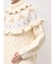 bear yoke knit tops