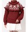 bear yoke knit tops