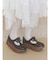 ribbon tstrap shoes
