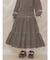 lace ribbonギャザースカート