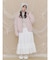 lace ribbonギャザースカート