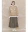 lace ribbonギャザースカート