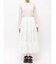 lace ribbonギャザースカート