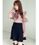 スウェットミニフレアスカート【セットアップ着用可能】