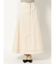 ステッチデザインフレアスカート