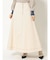 ステッチデザインフレアスカート