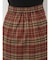 フリンジチェックタックスカート