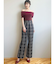 シャギーコンビオフショルニットトップス