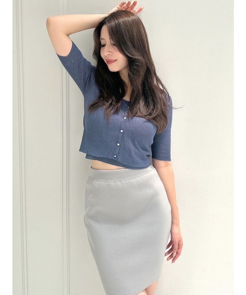 ルネ　新品　ニットスカート（36）この夏もぜひぜひ☆ ルネ 新品 ニットスカート（36）この夏もぜひぜひ☆ - メルカリ