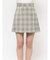 サイドプリーツミニスカート