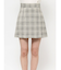 サイドプリーツミニスカート