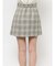 サイドプリーツミニスカート