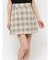 サイドプリーツミニスカート