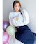 【ディズニーコレクション】クロップドルーズスウェット