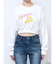 【ディズニーコレクション】クロップドルーズスウェット
