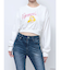 【ディズニーコレクション】クロップドルーズスウェット