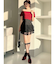 フリルミニスカート