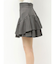 ラッフルボリュームミニスカート