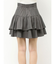 ラッフルボリュームミニスカート