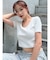 UネックTシャツ