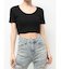 UネックTシャツ
