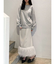 フェイクファーナロースカート