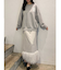フェイクファーナロースカート