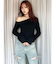 ワンショルネックTシャツ