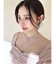 シャイニーリボンネックレス