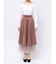 ベロアチュールロングスカート