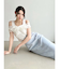 カットレイヤードトップス