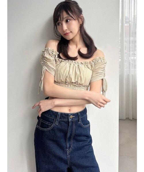 A7 ホログラス　ニースリーブ　ロジャーモーティス　ユニセックス　Mサイズ 白 ポロシャツ|32MA9176|ミズノトレーニング|トレーニングウエア