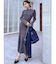 【WEB限定】ラグランスリーブニットワンピース【M】