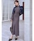 【WEB限定】ラグランスリーブニットワンピース【M】