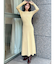 【WEB限定】ラグランスリーブニットワンピース【M】