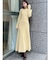 【WEB限定】ラグランスリーブニットワンピース【M】
