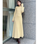【WEB限定】ラグランスリーブニットワンピース【M】