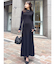 【WEB限定】ラグランスリーブニットワンピース【M】
