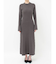 【WEB限定】ラグランスリーブニットワンピース【M】
