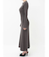 【WEB限定】ラグランスリーブニットワンピース【M】