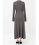 【WEB限定】ラグランスリーブニットワンピース【M】