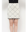 バイカラーミニニットスカート【セットアップ着用可能】