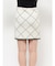 バイカラーミニニットスカート【セットアップ着用可能】