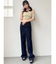 バックリボンデニムパンツ