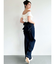 バックリボンデニムパンツ