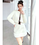 ノーカラーショートジャケット【セットアップ着用可能】
