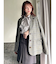 スリーブ2wayミディジャケット