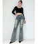 UネックロングTシャツ